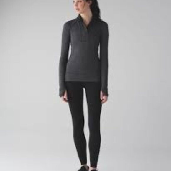 LULULEMON Think Fast Pullover Heathered Herringbone - Picture 1 of 9